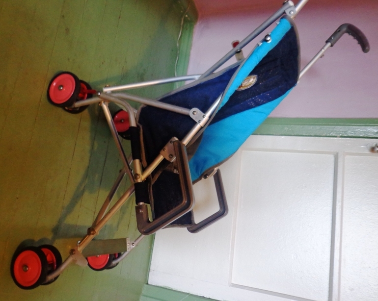 Вот такой колясопарк у нас был