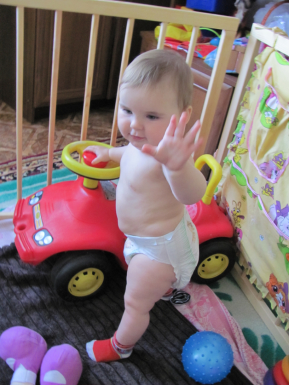 Двойнецам 10 месяцев и 1 день