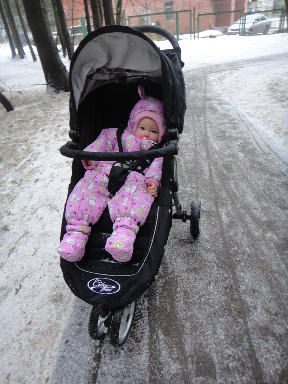 Наш новый Baby Jogger city mini
