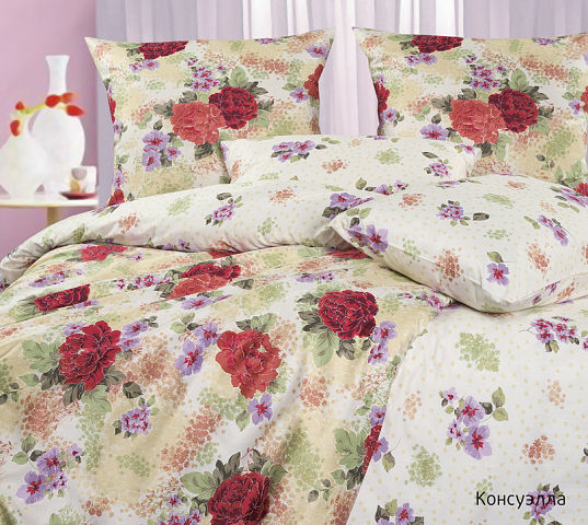 САТИН КУПОННЫЙ РОМАНТИКА 100% ХЛОПОК п-во г.Москва