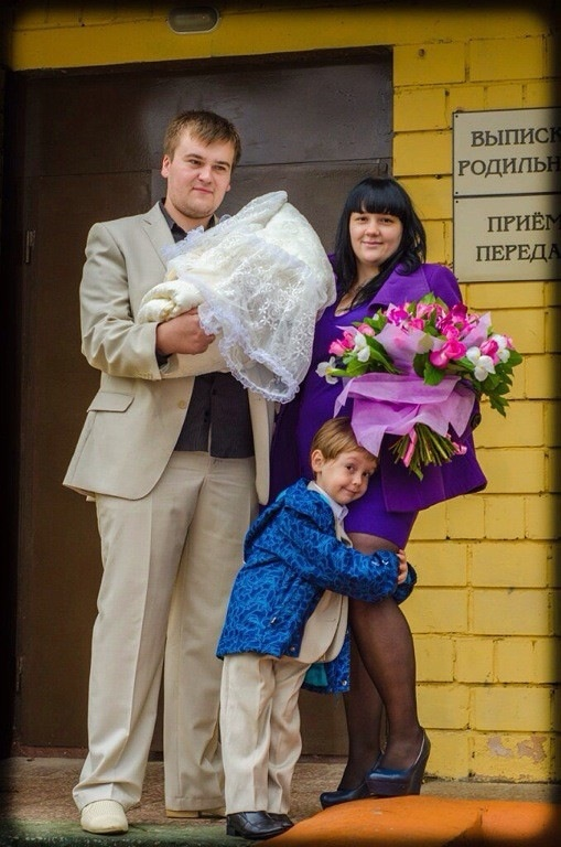 Выписка из роддома 14.09.2013.