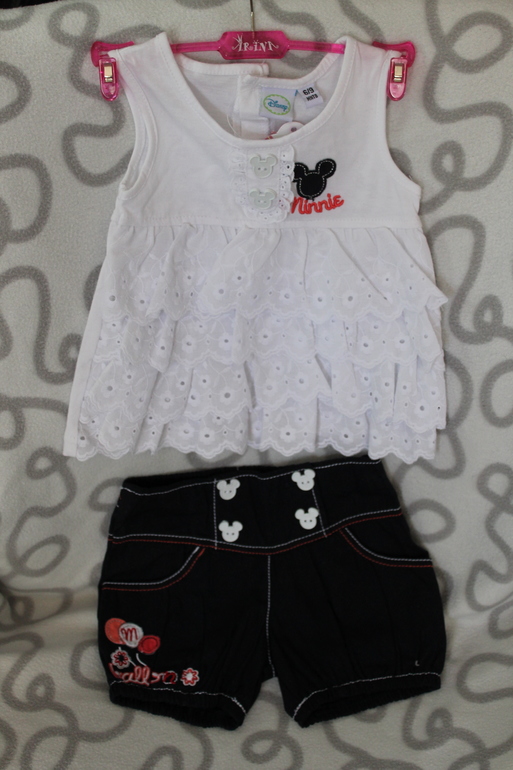 Одежда новая, девочка 6-9 мес, Carters/Oshkosh/Disney, почта