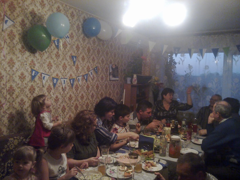Вот уже и 3 года нашей любимке!!! (в морском стиле, упрощенный вариант)