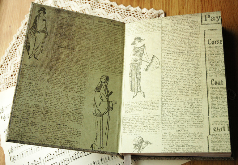 Блокнот с розами