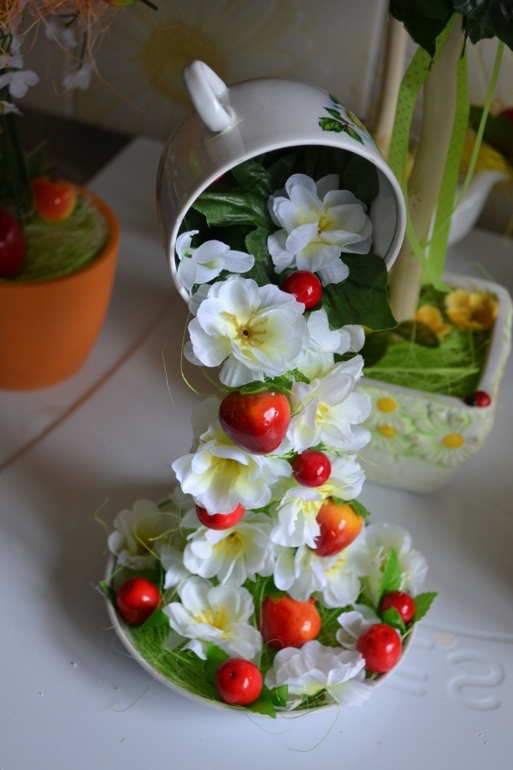 Клубничная чашка