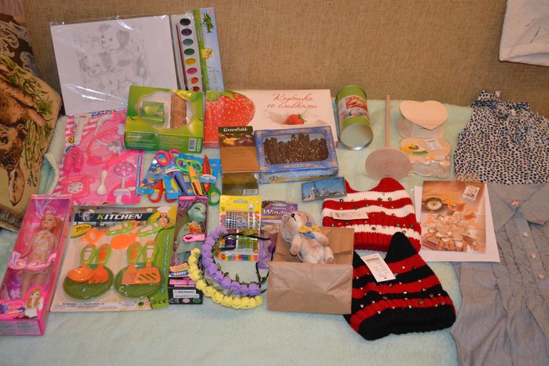 Наши подарочки!!!!!!!!!