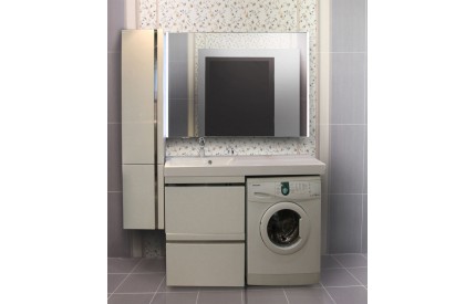 Мебель Лотос для ванной, под стиральную машинку. У мкого-нибудь есть?
