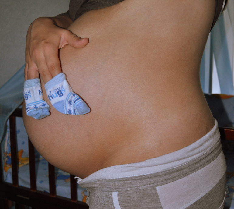 41 неделя,ну а мы в домике