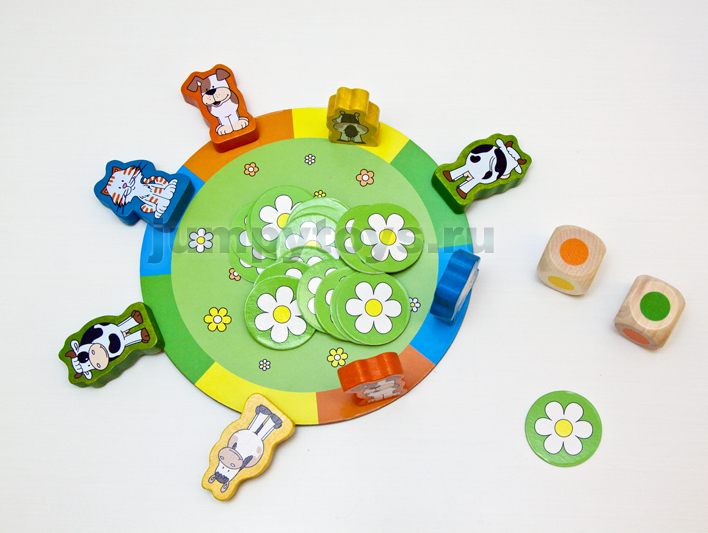 Настольные игры. Веселые друзья от Beleduc