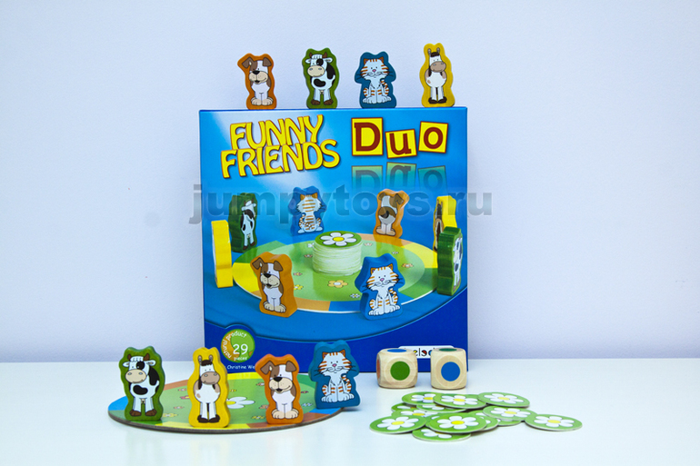 Настольные игры. Веселые друзья от Beleduc