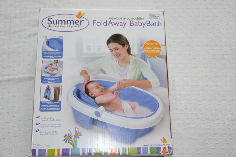 Новая складная ванночка. 1800 руб.