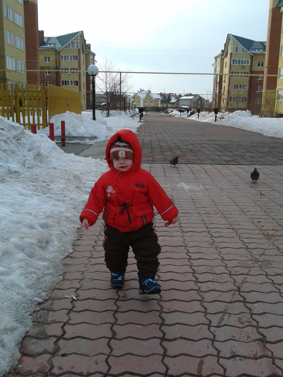 Перешли в весенний комбез)