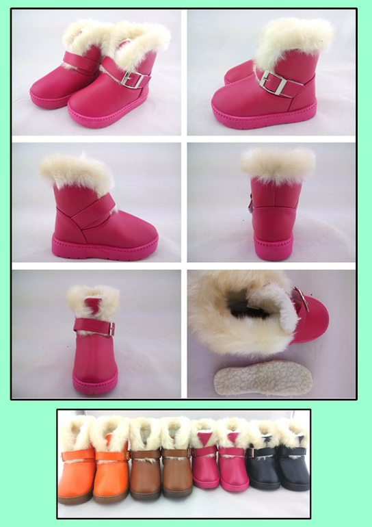 2 790 тг. Яркие зимние сапожки для девочки.