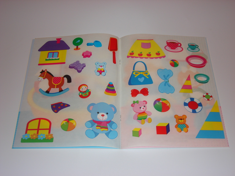 Наши творческие пятиминутки. Наклейки