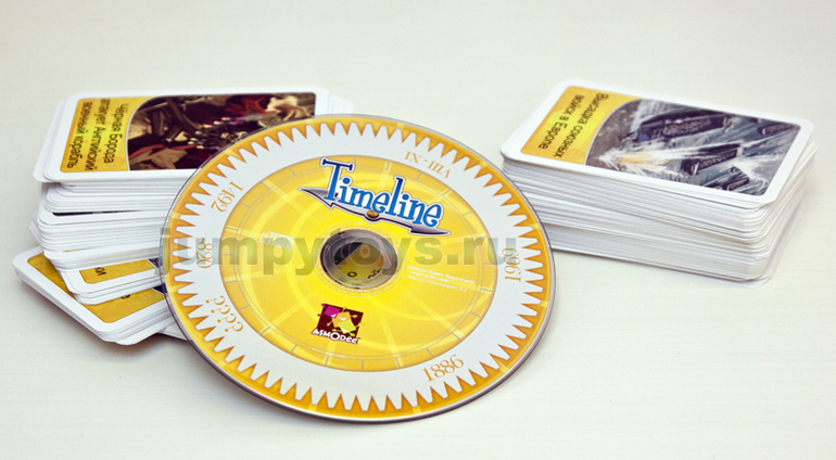 Настольные игры. Timeline от Asmodee
