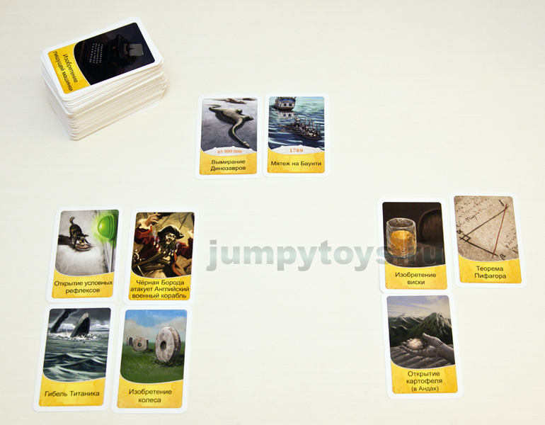 Настольные игры. Timeline от Asmodee