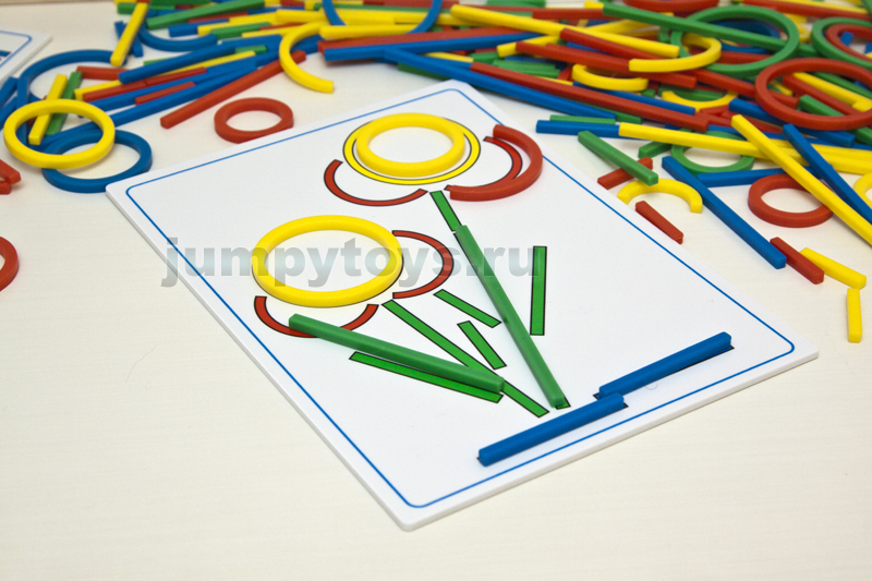 Колечки и палочки от Educo
