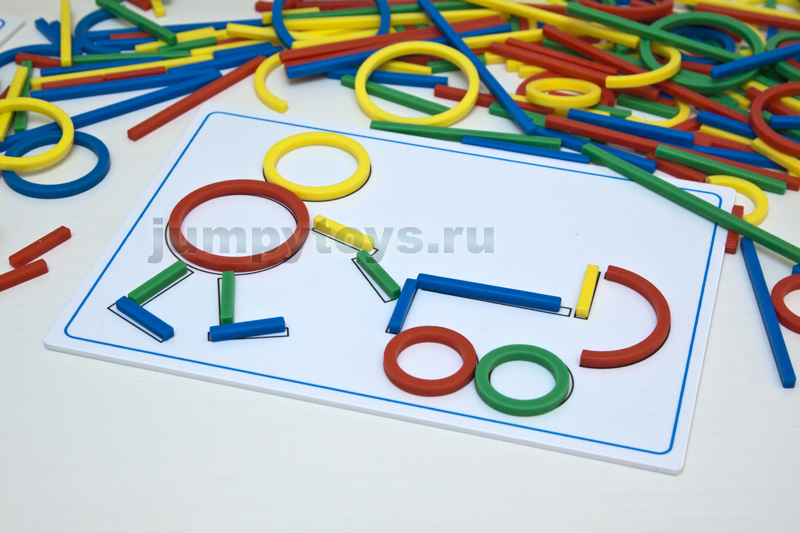 Колечки и палочки от Educo