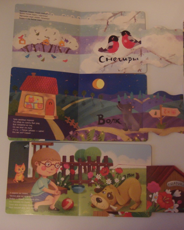 Наши книги до 1 года и после. С  секретными окошками