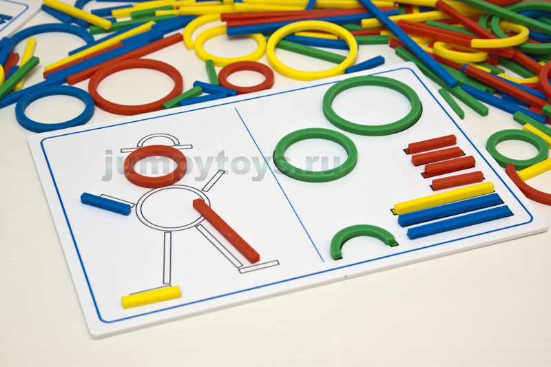 Колечки и палочки от Educo
