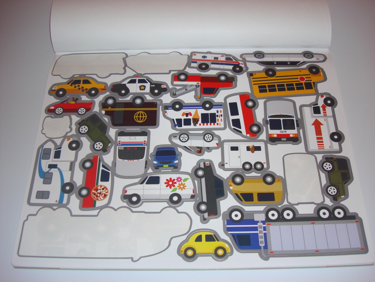 Наши творческие пятиминутки. Наклейки