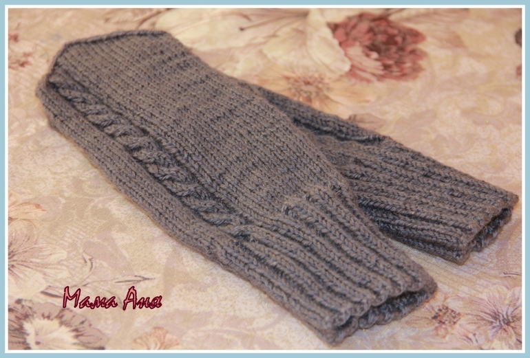 Варежки мужские