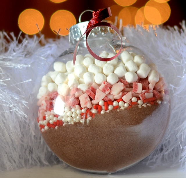 Сладкие новогодние подарки. Какао в новогодней игрушке!