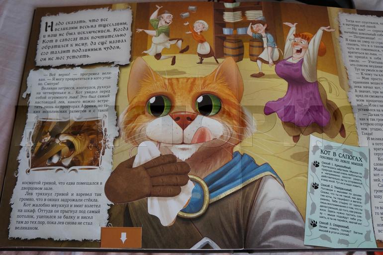 Книги с панорамками и двигающимися элементами.