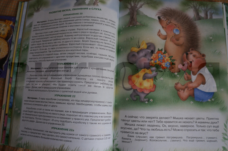 Книга с упражнениями Монтессори