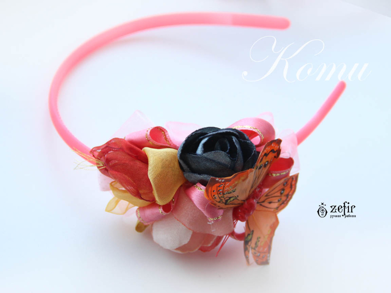 бабочки на  ладошке