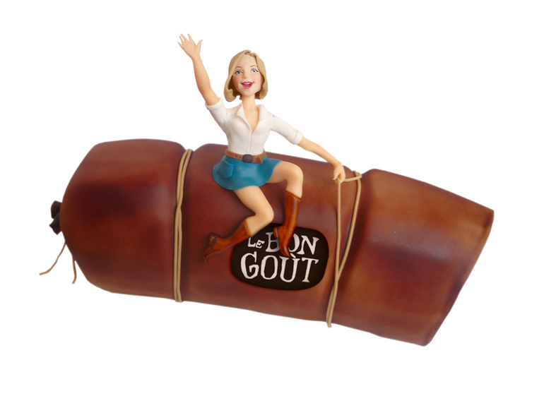 Укротительница диких колбас (Pin-up)