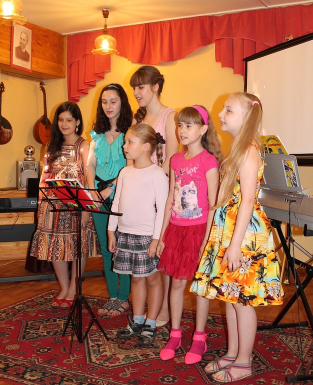 Открытый урок и награждение, лучших учеников музыкального объединения))