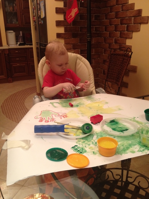 Наше рисование от 1г.4мес. до 2 лет