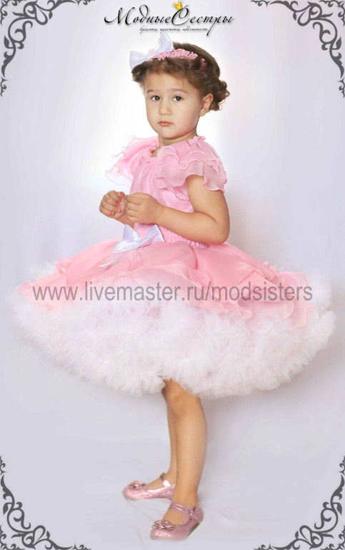 Воздушное платье "Розовый сон"