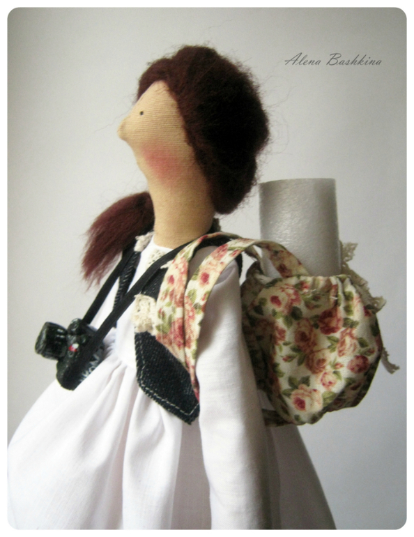 Кукла Леся фотограф