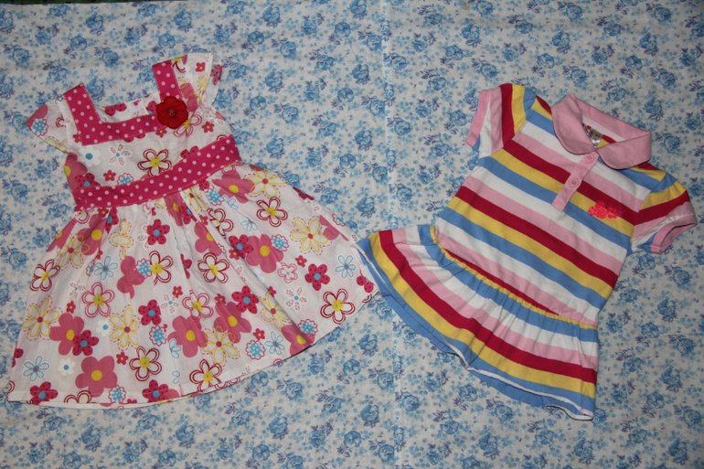 Вещи б/у на разнополых двойняшек весна-лето (1 - 2 года) Почта.