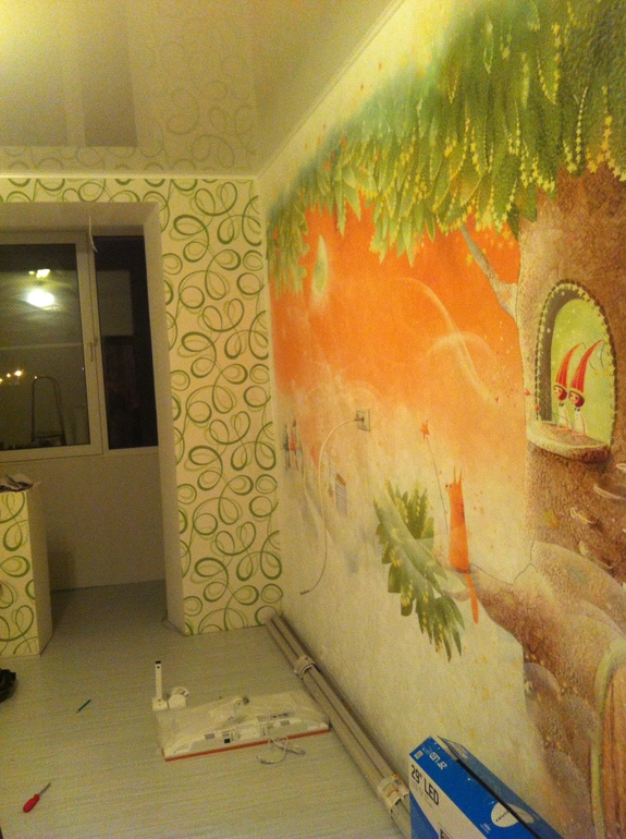 Фотообои в детской