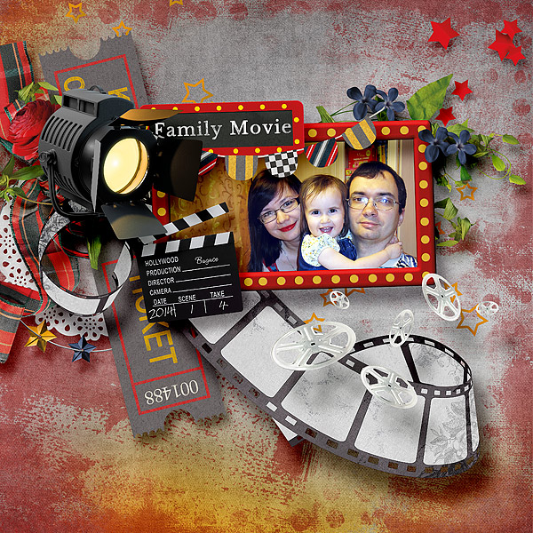 Movie Night by WendyP Designs