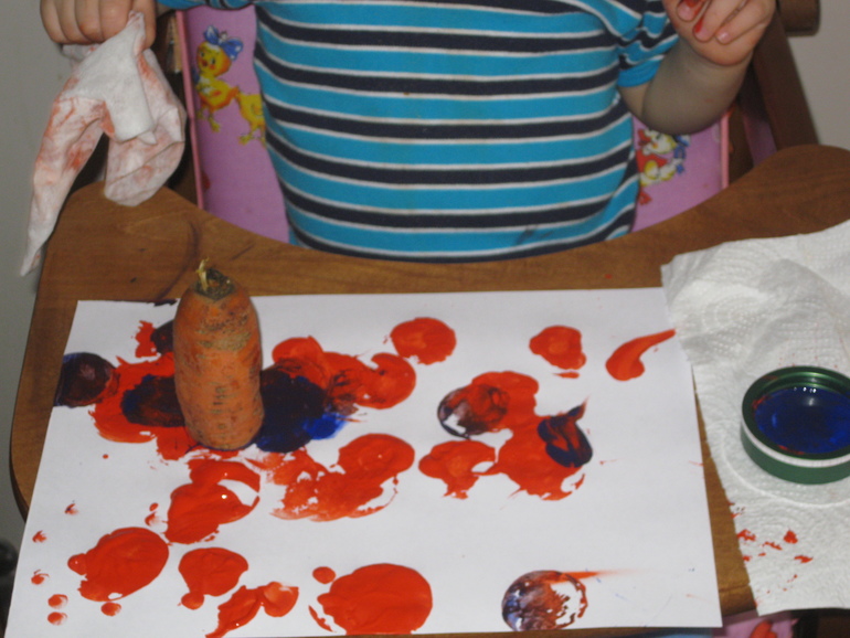 ХУДОЖКА он-лайн! Художка 1. Рисование штампами