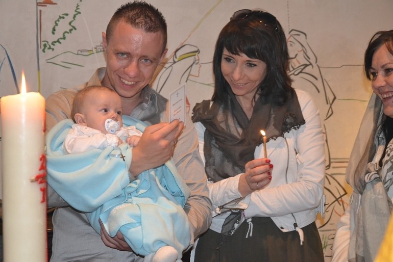 Наконец наши фотки с Крестин