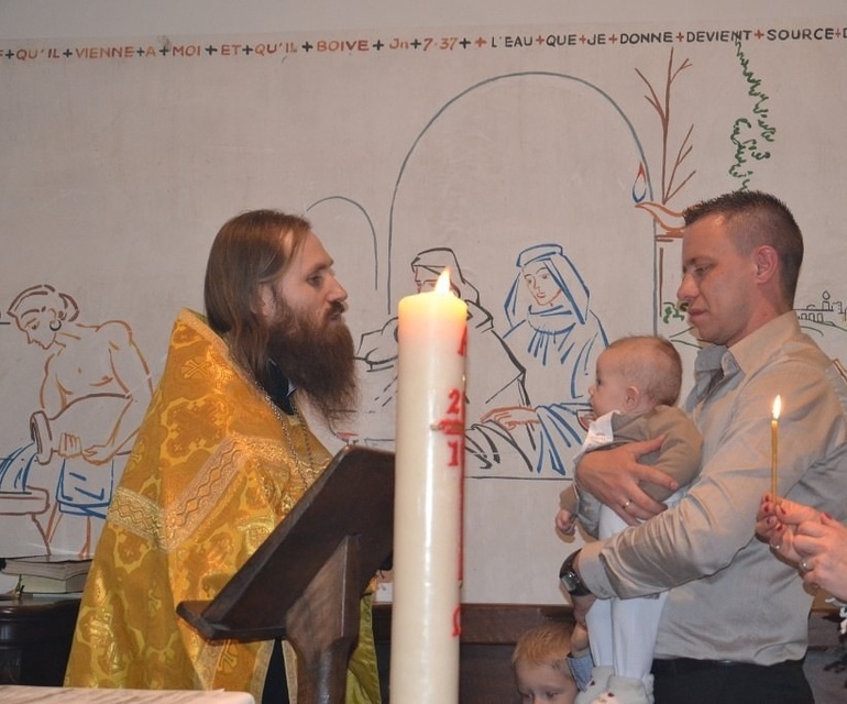 Наконец наши фотки с Крестин