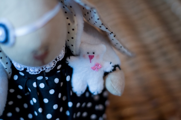 Приехала чудесная Зайка. Мой первый обмен.