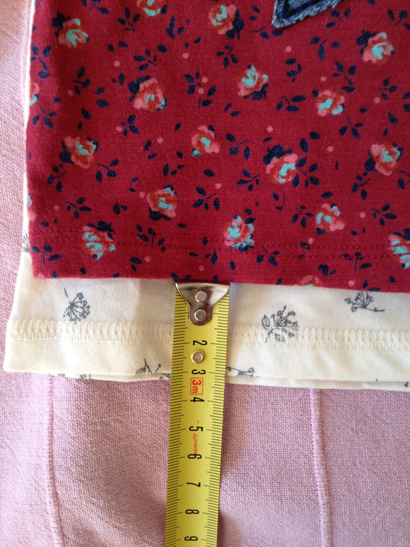 Наша посылочка NEXT, размер 12-18 сравниваю с размером 6-9